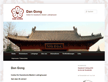 Tablet Screenshot of dan-gong.de